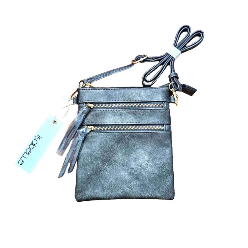 Isabelle Small Multi Pocket Crossbody Bag